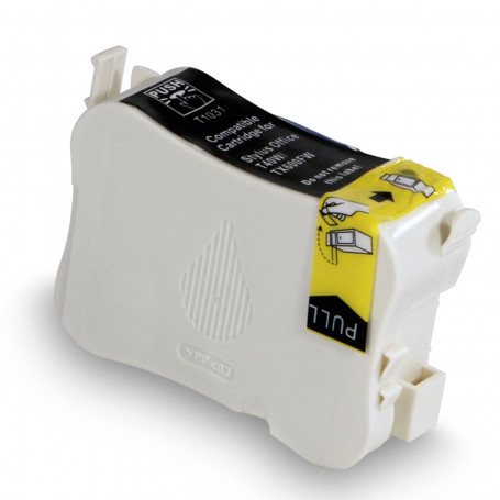 Cartucho de Tinta Compatível com Epson T103120 T103 T1031 Preto | T40W TX550W TX550FW TX600FW | 28ml