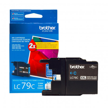 Cartucho de Tinta Brother LC-79C LC-79 Ciano | MFC-J6510DW MFC-J5910DW MFC-J6710DW | Original 13ml