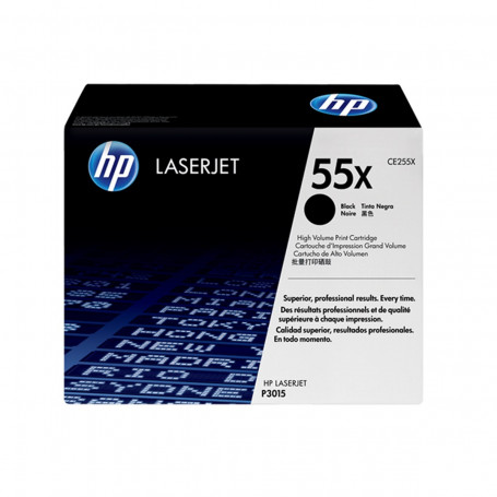 Toner HP CE255X 255X 55X | P3015DN M521DN M525DN M525F M525C | Original 12.5K