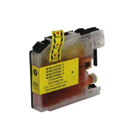 Cartucho de Tinta Compatível com Brother LC-505Y LC505 Amarelo | MFC-J200 DCP-J100 DCP-J105 11ml