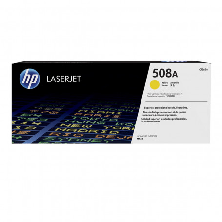 Toner HP CF362A 62A Amarelo 508A | M553DN M553 M577DN M577 | Original 5K