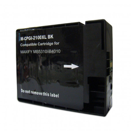 Cartucho de Tinta Compatível com Canon PG-2100 XL PGI-2100 Preto | 80ml