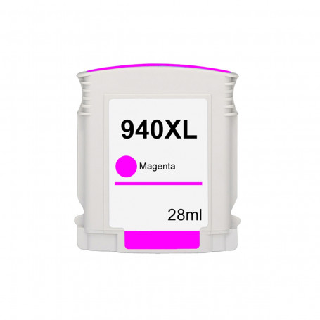 Cartucho de Tinta Compatível com HP 940XL C4908AB Magenta | Deskjet 8000 8500 8000WL 8500W 28ml