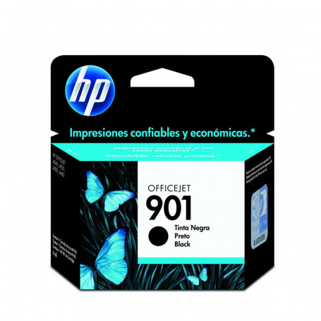 Cartucho de Tinta HP 901 CC653AB Preto | J4540 J4550 J4580 J4660 J4680 | Original 4,5 ml