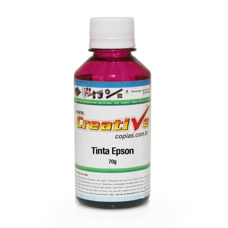 Tinta Epson T673620 Magenta Claro Universal Corante LMC3E-152 | L800 L810 805 L1800 | Qualy Ink 70ml