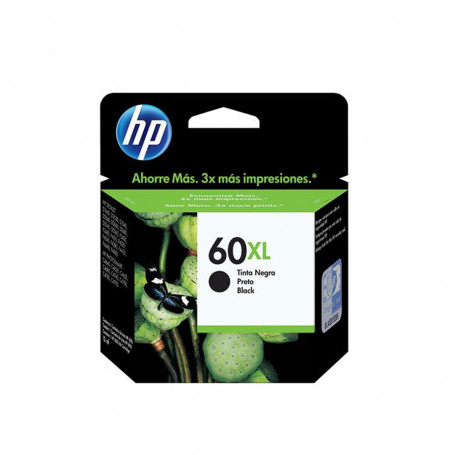 Cartucho de Tinta HP 60XL CC641WB Preto | D1660 F2480 F4480 F4580 C4680 C4780 D110a | Original 12ml