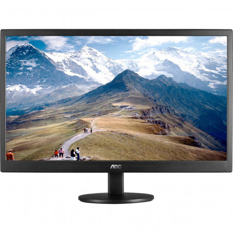 Monitor 18,5” LED VGA Widescreen E970SWNL 1366X768 200 CD/M² de Brilho | AOC