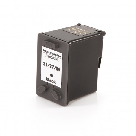 Cartucho de Tinta Compatível com HP 56 Preto C6656AB C6656AL C6656A C6656CB | 18ml