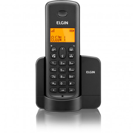 Telefone Sem Fio Elgin TSF 8001 com ID | Preto