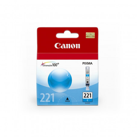 Cartucho de Tinta Canon CLI-221C CLI-221 Ciano | Original 9ml