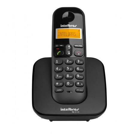 Telefone Sem Fio Digital Intelbras TS 3110 | Preto