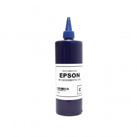 Tinta Compatível com Epson Ciano | WF-C5210 WF-C5290 WF-C5710 WF-C579 | 1L