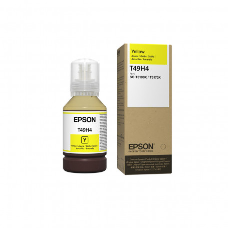 Tinta Epson T49H400 T49 Amarelo | SureColor T3170X | Original 140ml