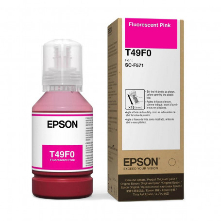 Tinta Epson T49F020 T49F Rosa Flourescente | F571 | Original 140ml