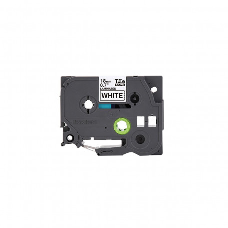 Fita Rotulador Brother 18mm TZE-241 TZE241 Preto/Branco | Original