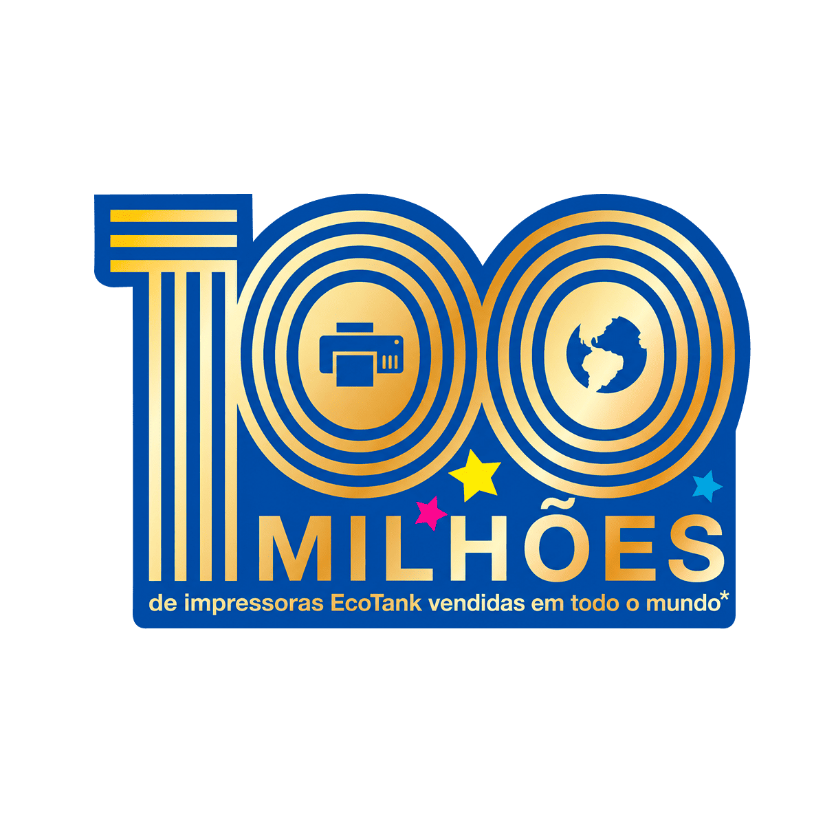100 milhões de impressoras EcoTank vendidas em todo o mundo