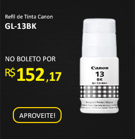Tinta Canon GI-13BK Preto