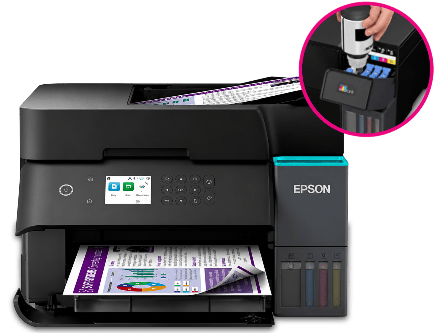 Impressora Multifuncional Epson EcoTank L6370 C11CL43302