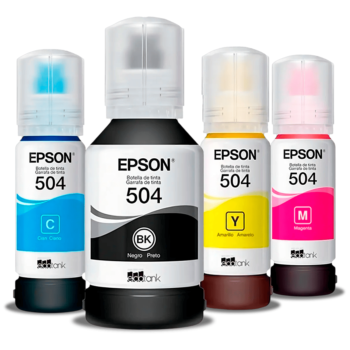 Garrafas de tinta de reposição Epson T504