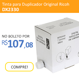 Tinta para Duplicador Ricoh Preto DX2330