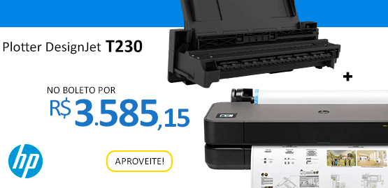 Plotter HP DesignJet T230 5HB07A