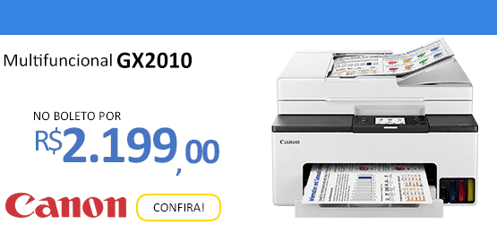 Impressora Canon MegaTank Maxify GX2010