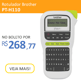 Rotulador Brother Eletrônico Portátil PT