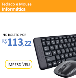 Kit Teclado e Mouse Óptico MK120 Desktop