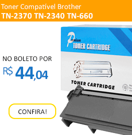 Toner compatível com Brother TN2370 TN2340 TN660