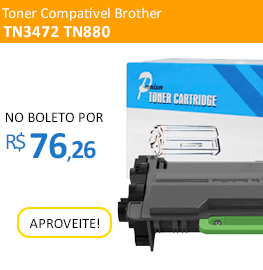 Toner compatível com Brother TN3472 TN880
